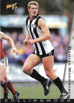 1997 Select AFL Ultimate Series #135 Damian Monkhorst Front